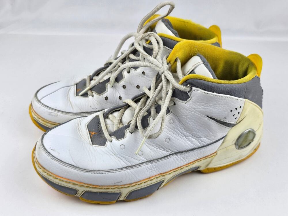 Nike Jordan CP Chris Paul 2007 White & Yellow Size Men's 9.5 Preowned